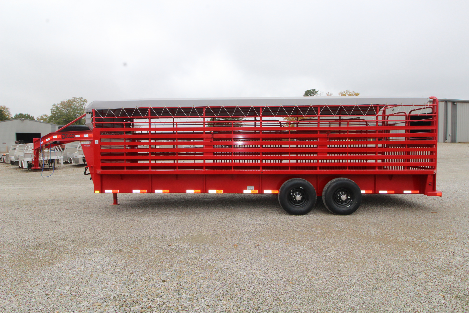 New 2026 Delco Trailers B824 Stock / Stock Combo Trailer