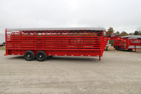 New 2026 Delco Trailers B824 Stock / Stock Combo Trailer