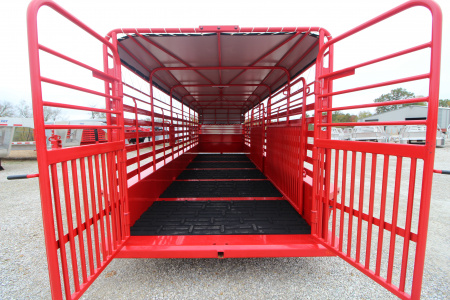 New 2026 Delco Trailers B824 Stock / Stock Combo Trailer