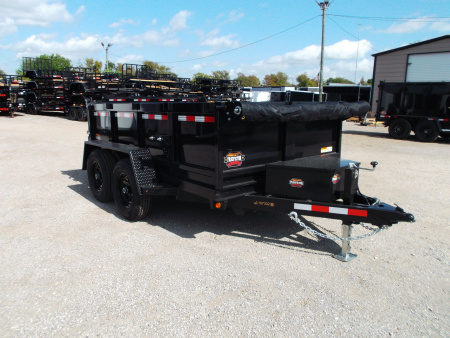 New 2026 Prospector 6X10 CW 10K Dump Trailer / 24  Sides / Tarp Kit