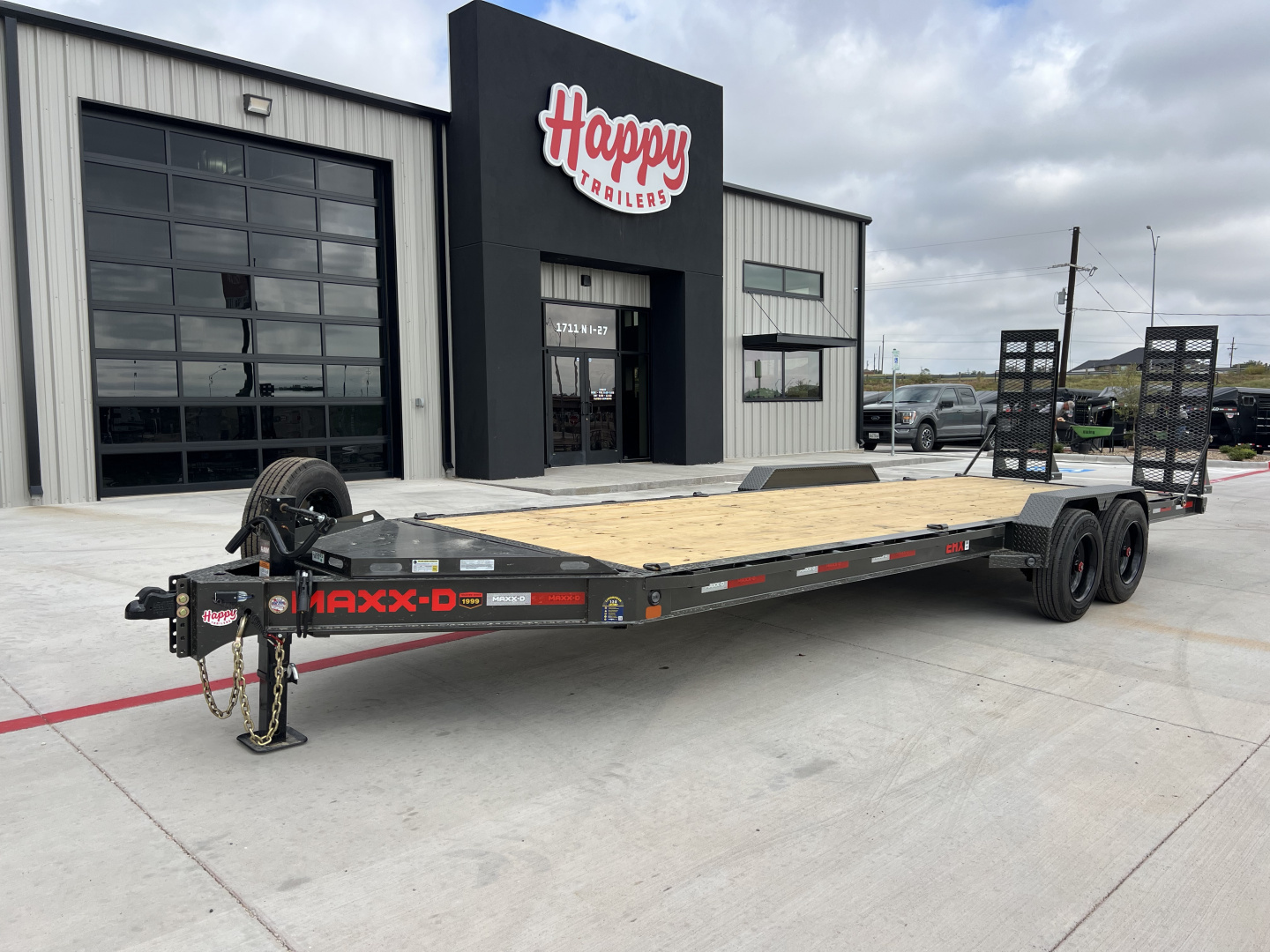 New 2026 MAXX-D 83"x24' 16k I-Beam Equipment Trailer – EHX