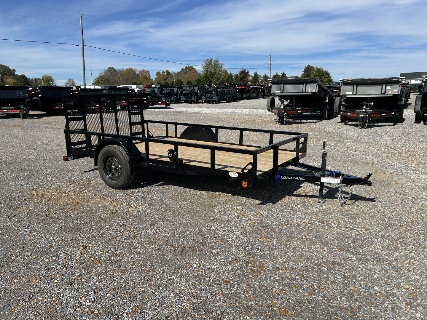 New 2026 Load Trail Utility Trailer | 77" x 12' | 3k GVWR