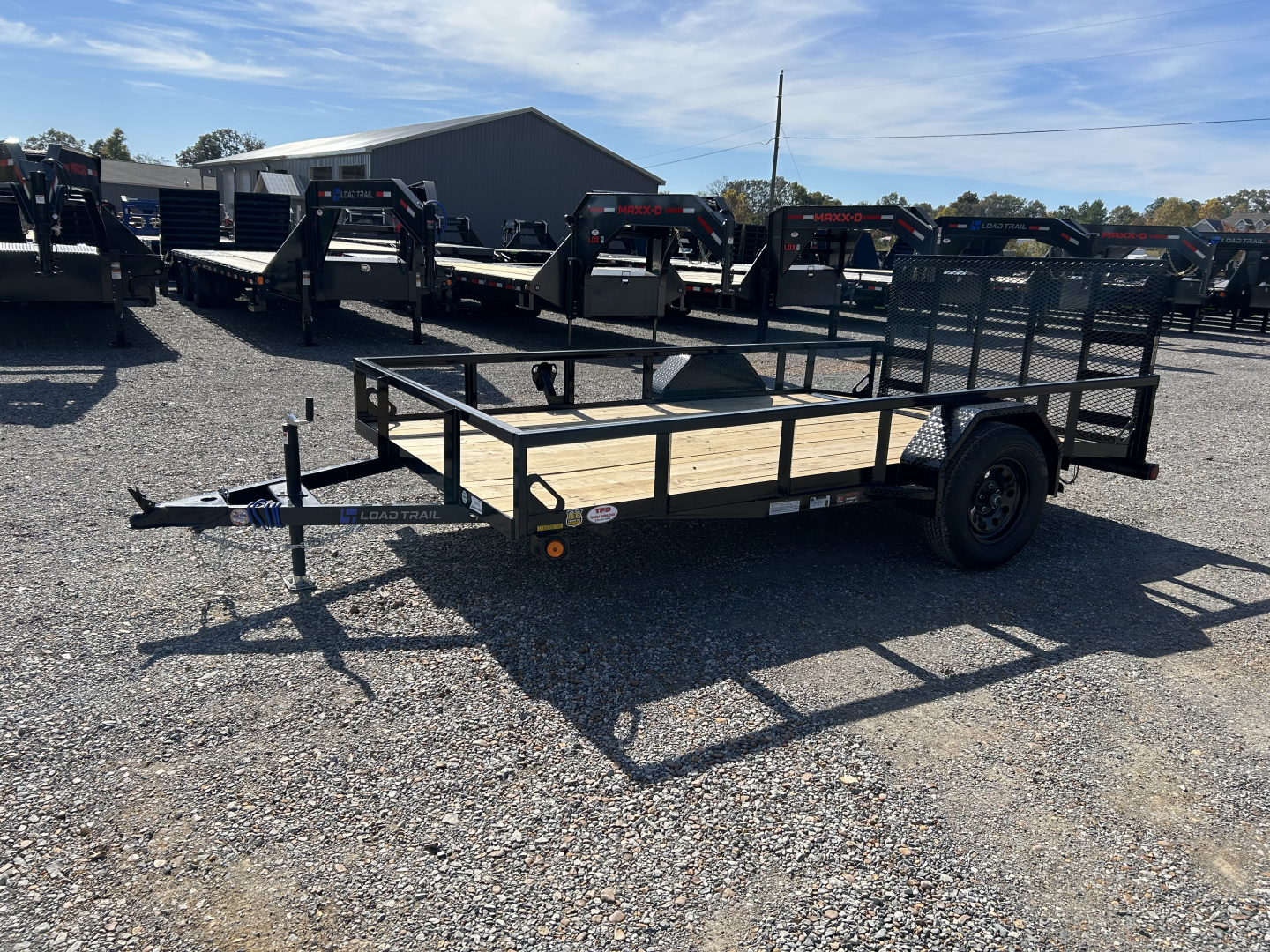 New 2026 Load Trail Utility Trailer | 77" x 12' | 3k GVWR