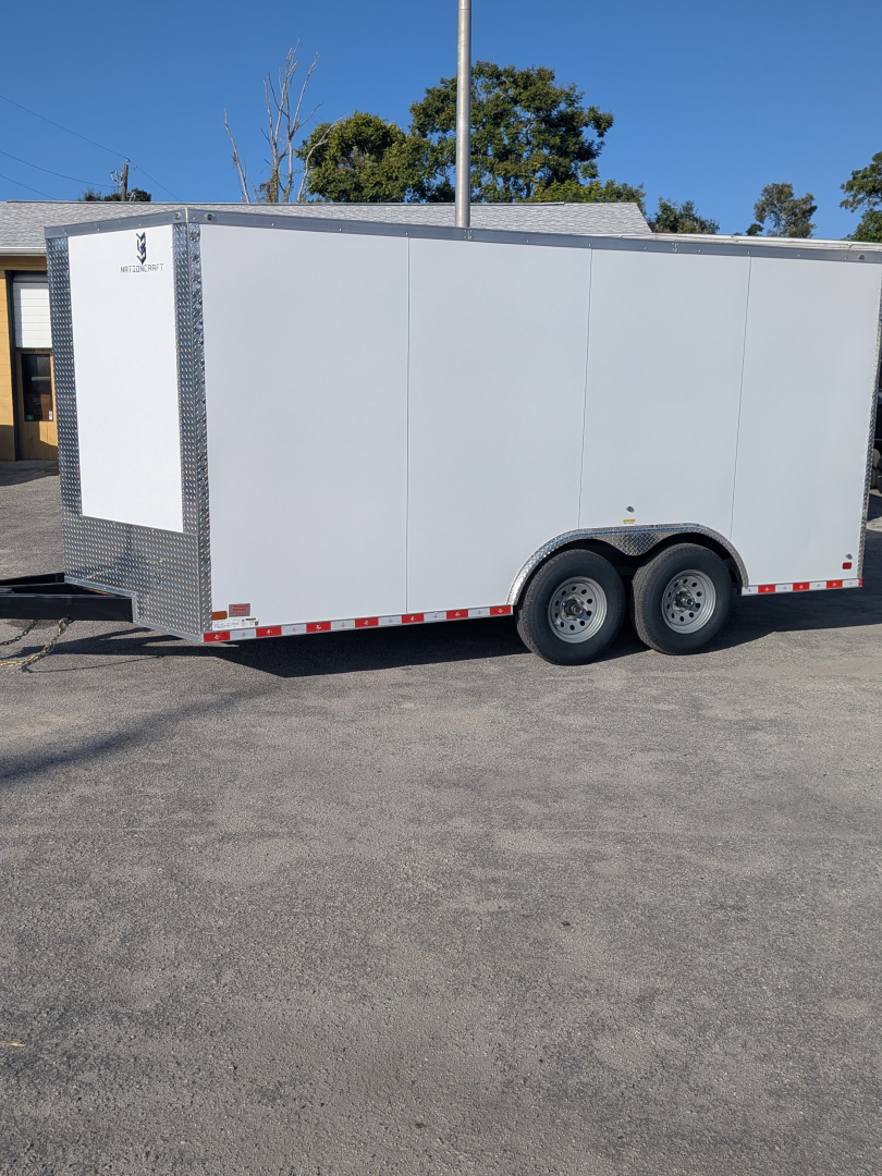 New 2026 NationCraft Trailers 8.5x16TA 10K Cargo / Enclosed Trailer
