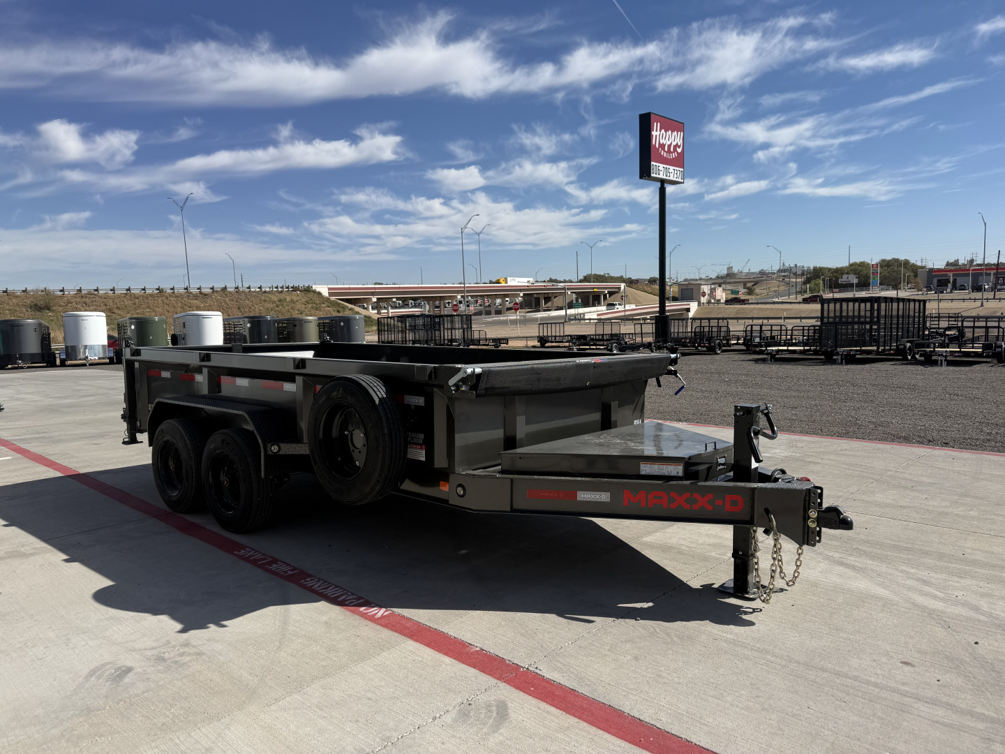New 2026 MAXX-D 83”x14' Bumper Pull Dump w/ 24” Sides – DJX for