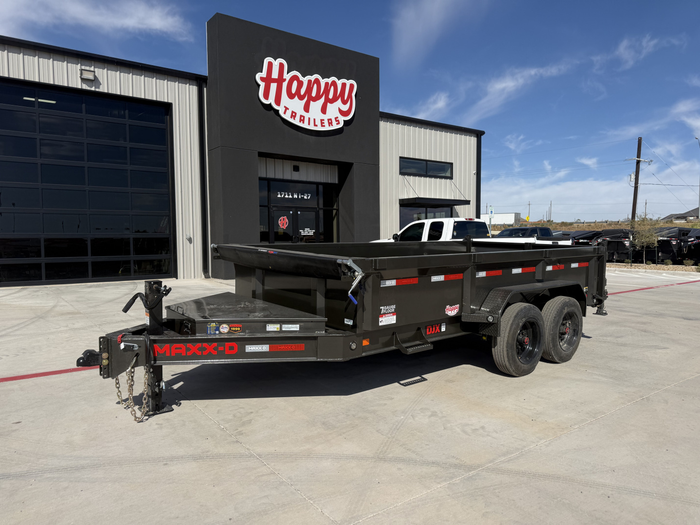 New 2026 MAXX-D 83”x14' Bumper Pull Dump w/ 24” Sides – DJX for