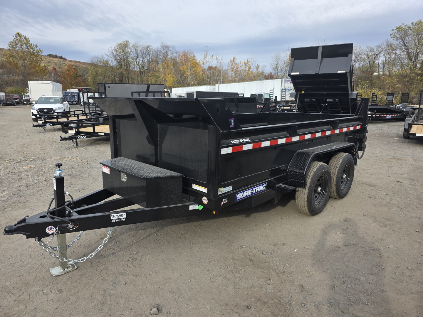New 2026 Sure-Trac 6X12 10K Dump Trailer