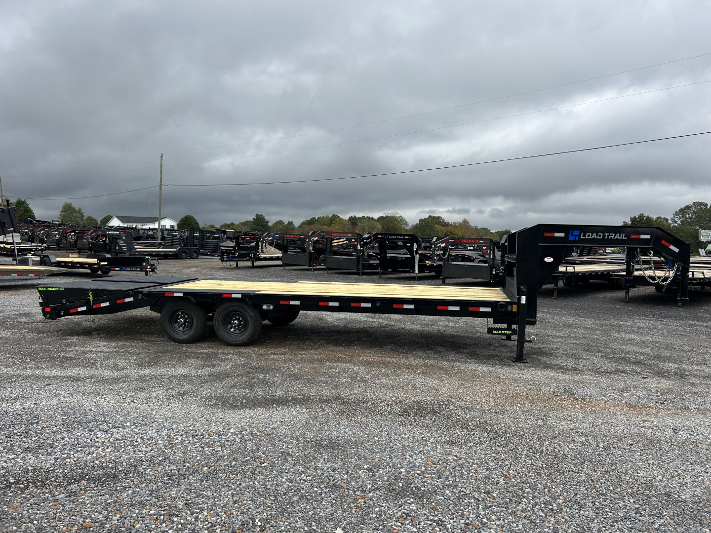 New 2026 Load Trail 102" x 25' 14k Gooseneck Trailer