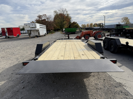 New 2026 LIBERTY LT14K83X20SPB8WF Tilt Trailer 83X20 TA PARTIAL (GVW:14000) MIDNIGHT BLACK