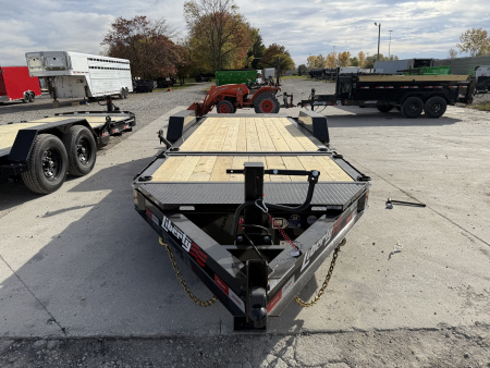 New 2026 LIBERTY LT14K83X20SPB8WF Tilt Trailer 83X20 TA PARTIAL (GVW:14000) MIDNIGHT BLACK