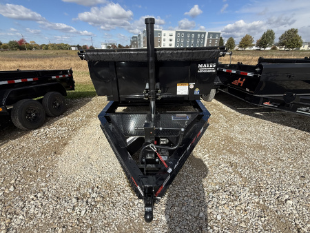 New 2026 LIBERTY LD14K83X14B8TS Dump Trailer 83X14 TA 24  SIDES TELESCOPIC (GVW:15400) MIDNIGHT BLACK