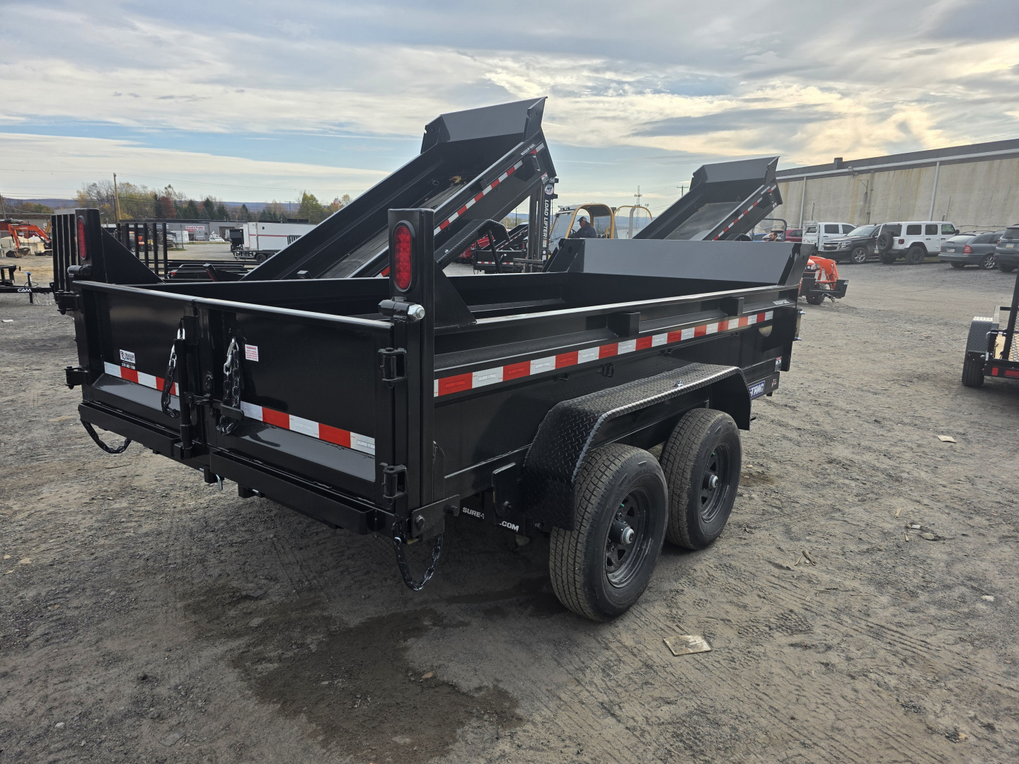 New 2026 Sure-Trac 6X12 10K Dump Trailer