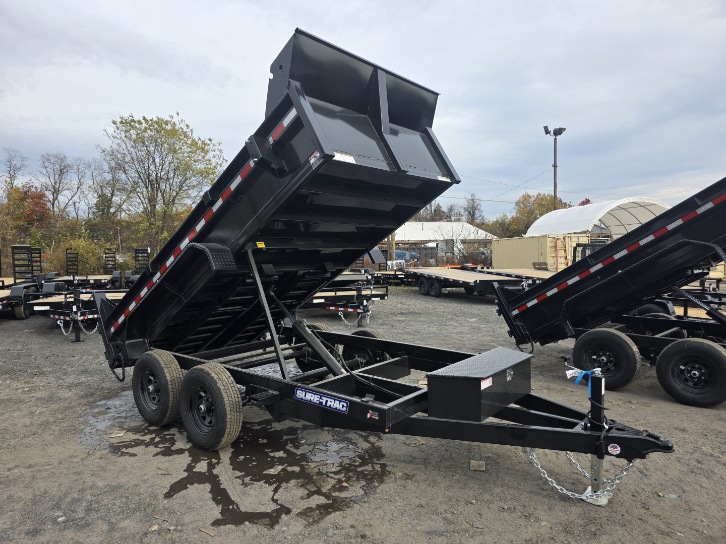 New 2026 Sure-Trac 6X12 10K Dump Trailer