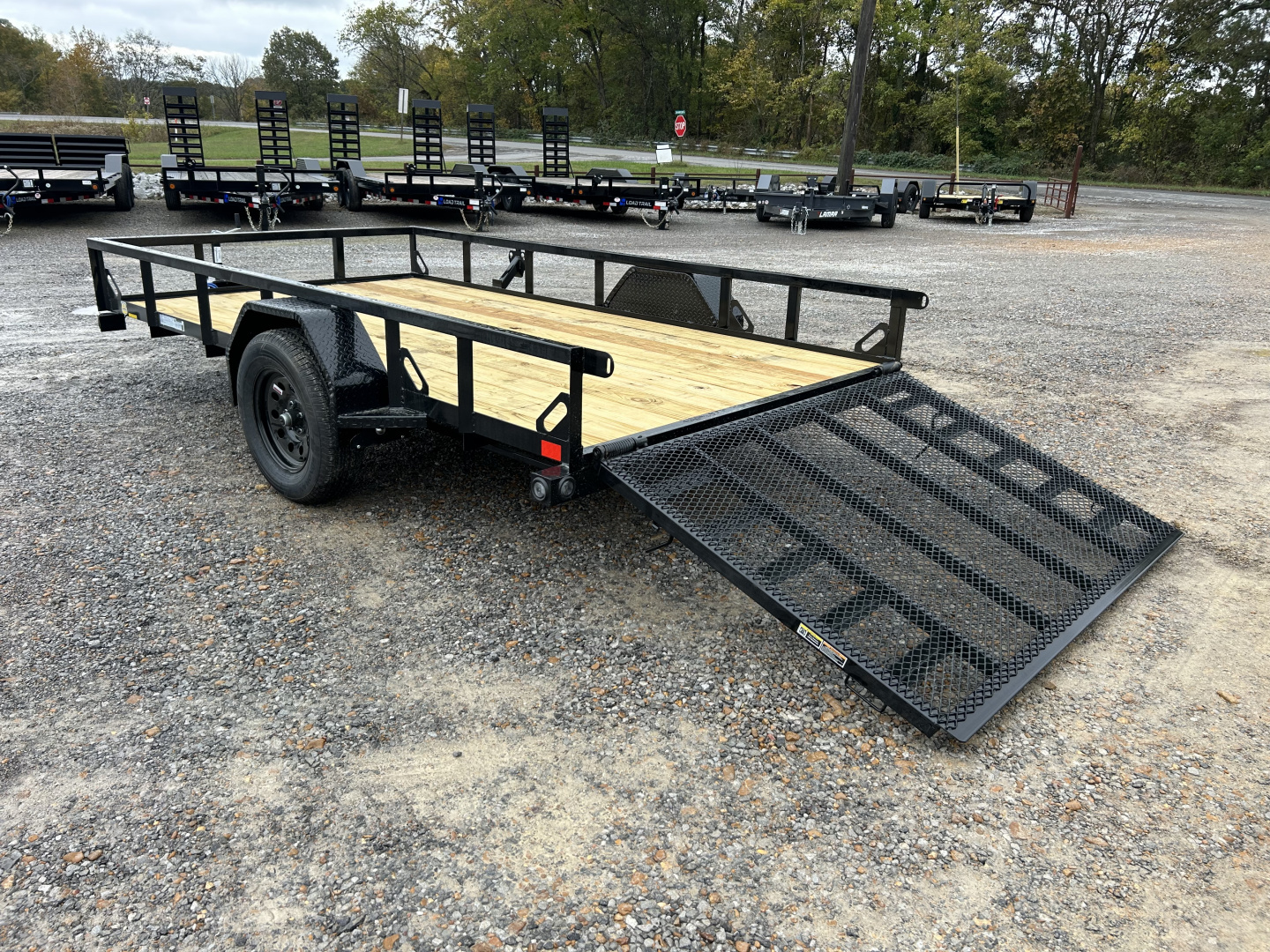 New 2026 Load Trail Utility Trailer | 77" x 12' | 3k GVWR