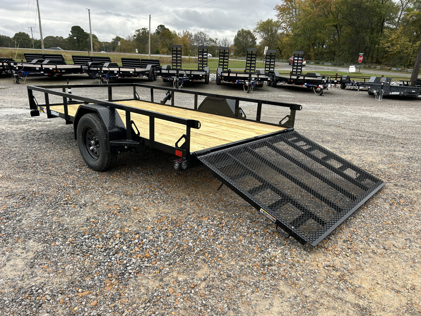 New 2026 Load Trail Utility Trailer | 77" x 12' | 3k GVWR