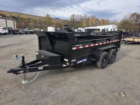 New 2026 Sure-Trac 6X12 10K - BATT CHARGER Dump Trailer
