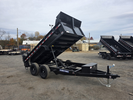 New 2026 Sure-Trac 6X12 10K - BATT CHARGER Dump Trailer