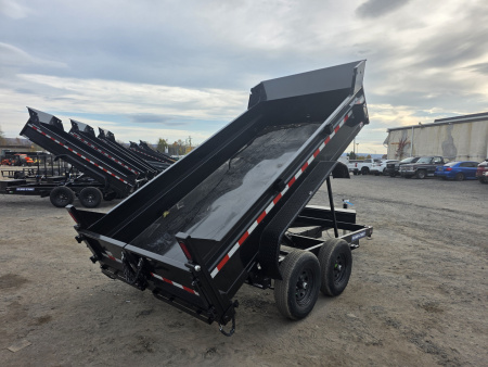 New 2026 Sure-Trac 6X12 10K - BATT CHARGER Dump Trailer