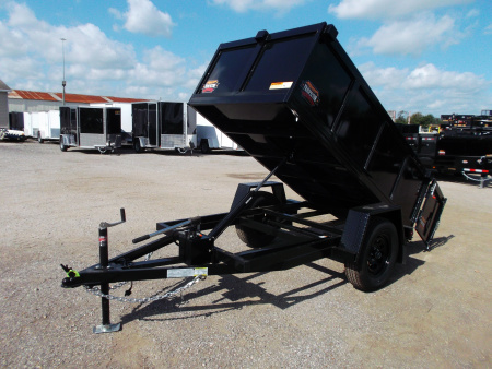 New 2026 Prospector 4x8 CW 3.5K Dump Trailer / 24  Sides