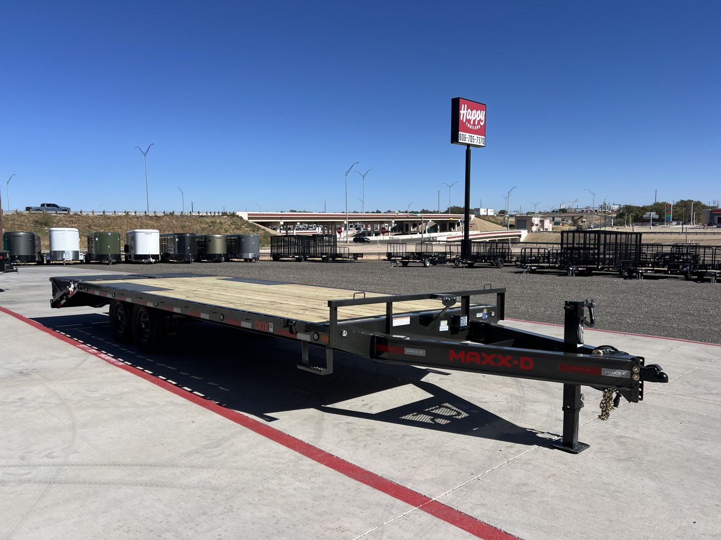 New 2026 MAXX-D 102”x24’ BP Deckover Flatbed – DOX