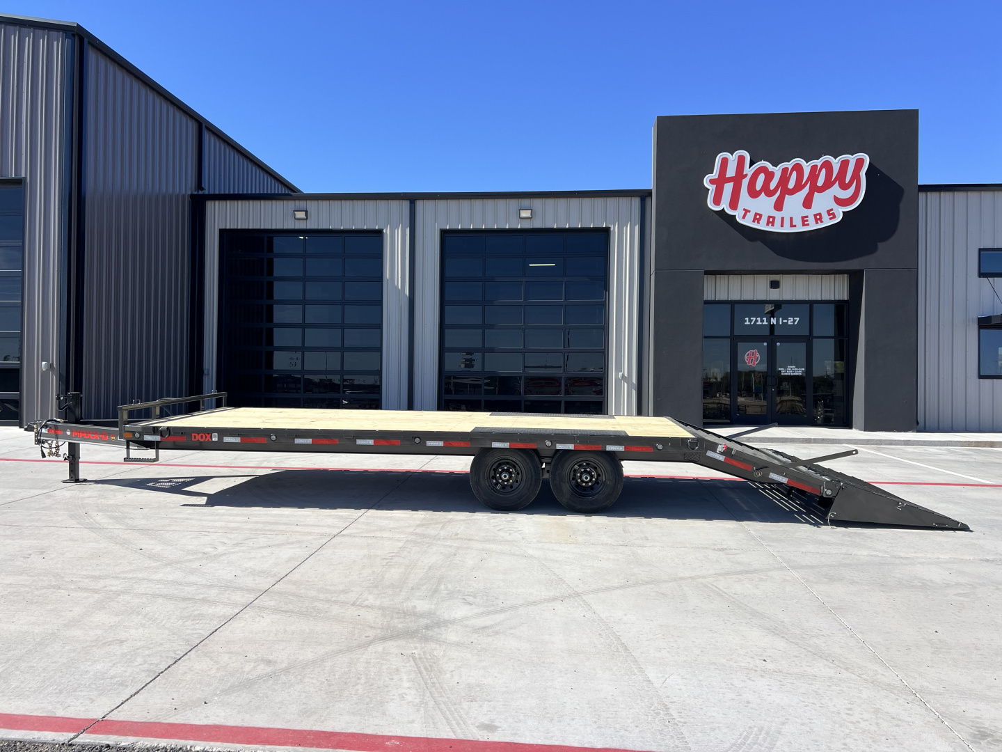 New 2026 MAXX-D 102”x24’ BP Deckover Flatbed – DOX