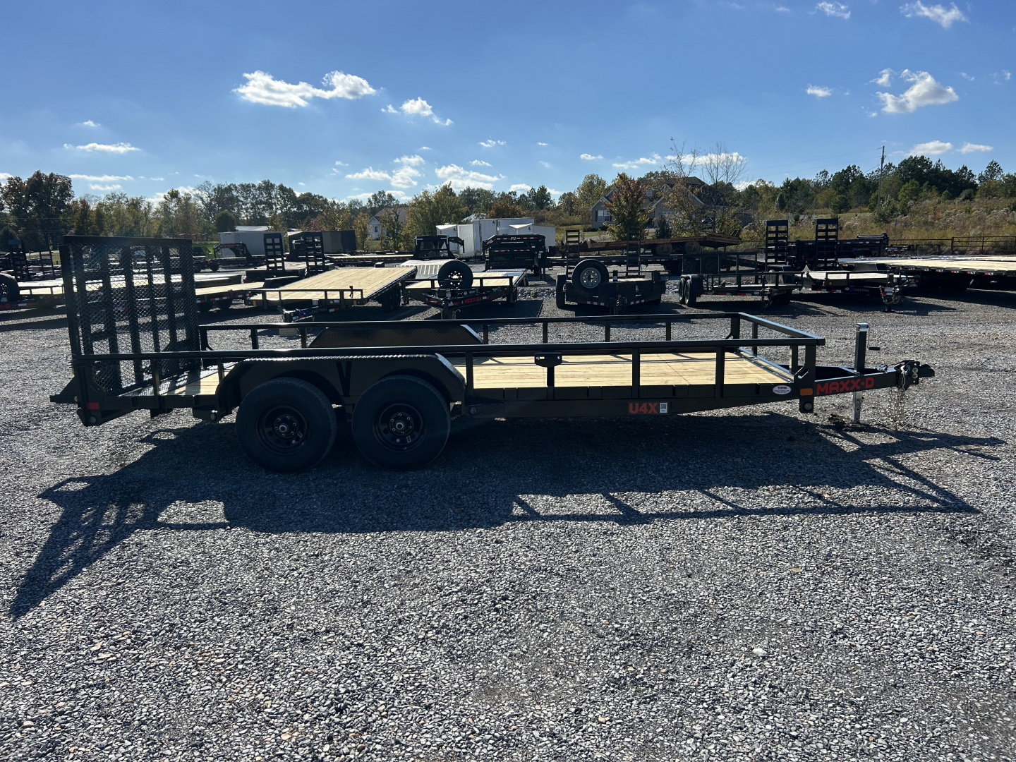New 2026 MAXXD 83" X 18' 10K Utility Trailer