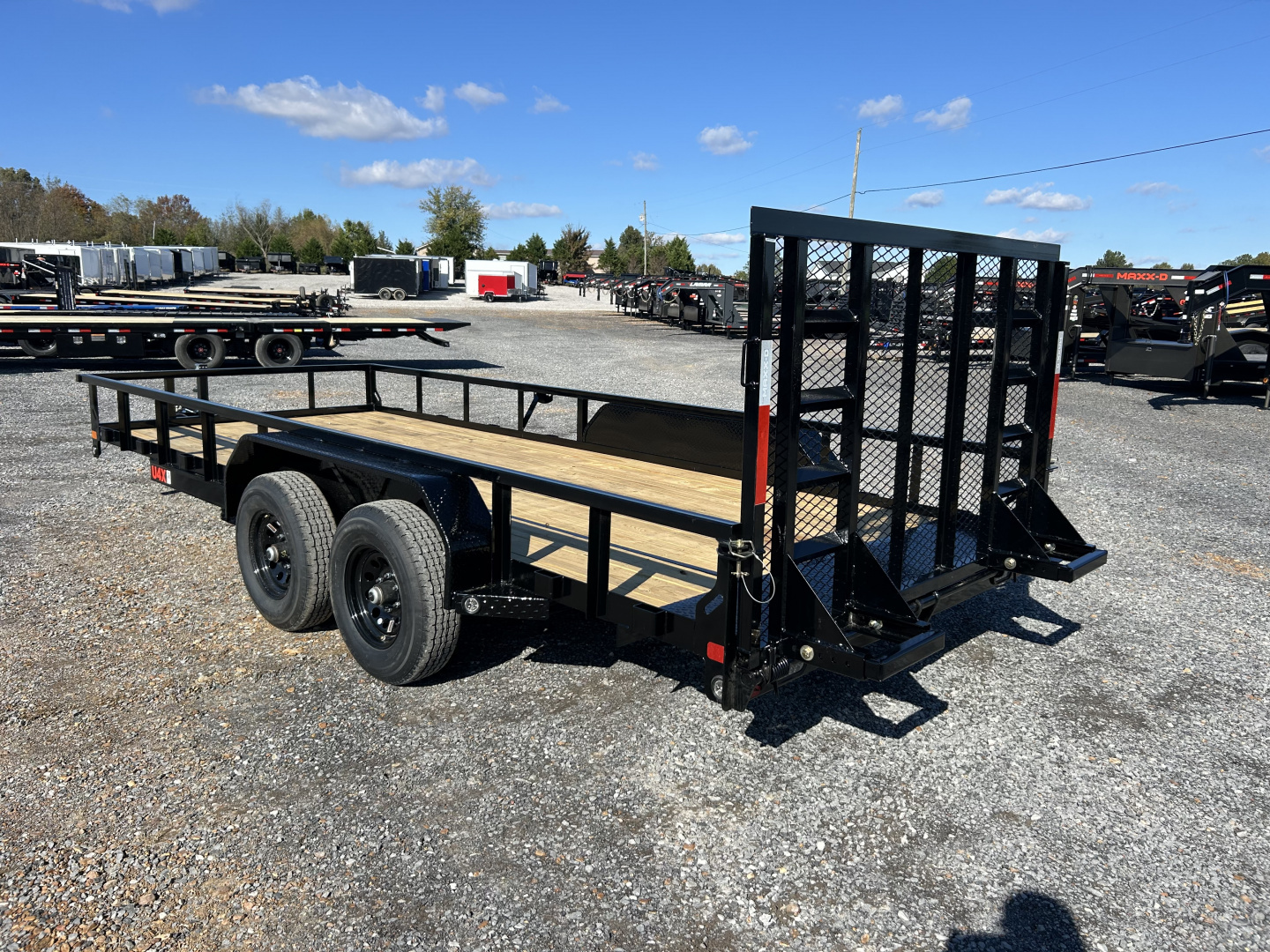 New 2026 MAXXD 83" X 18' 10K Utility Trailer