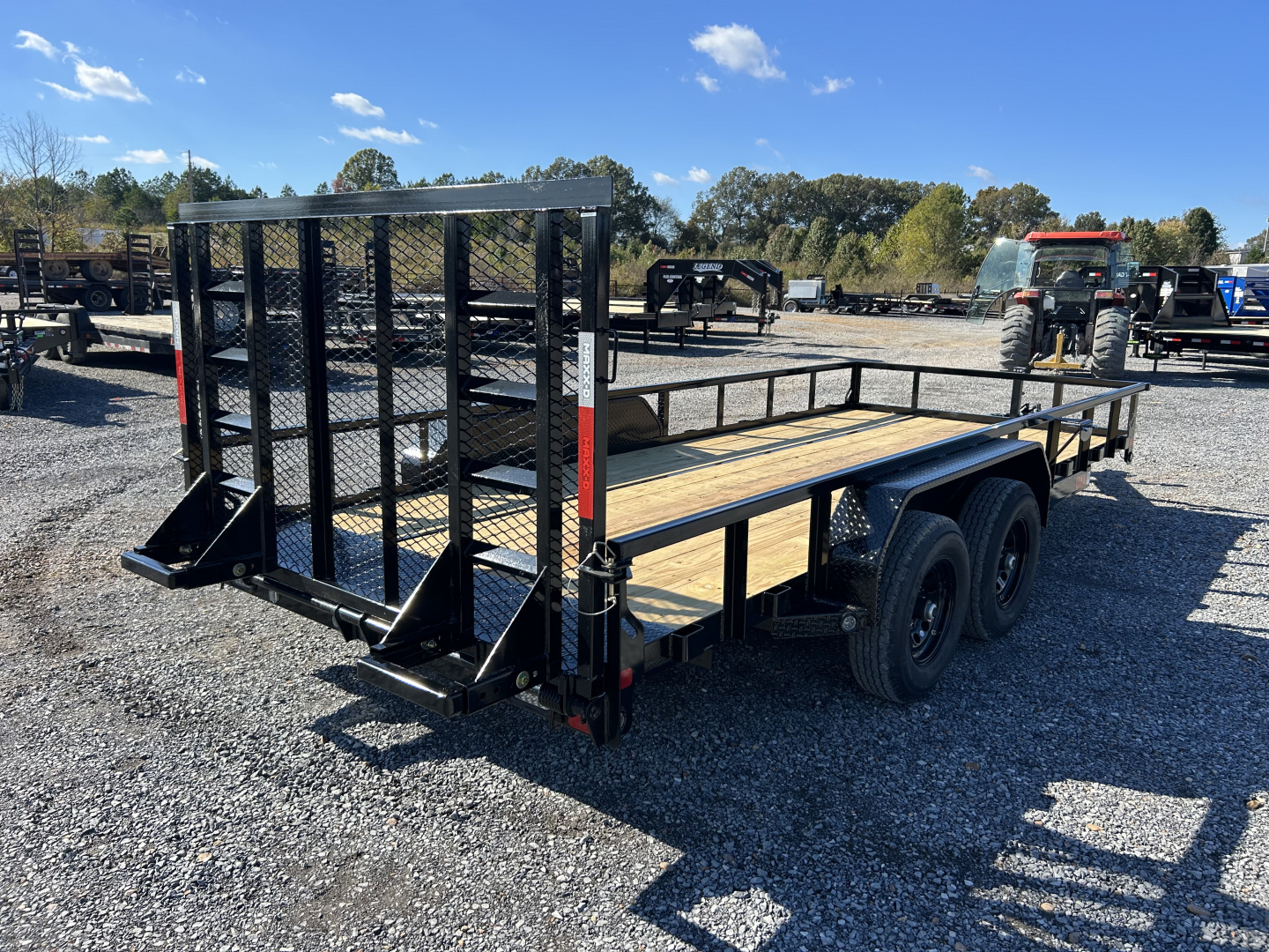 New 2026 MAXXD 83" X 18' 10K Utility Trailer