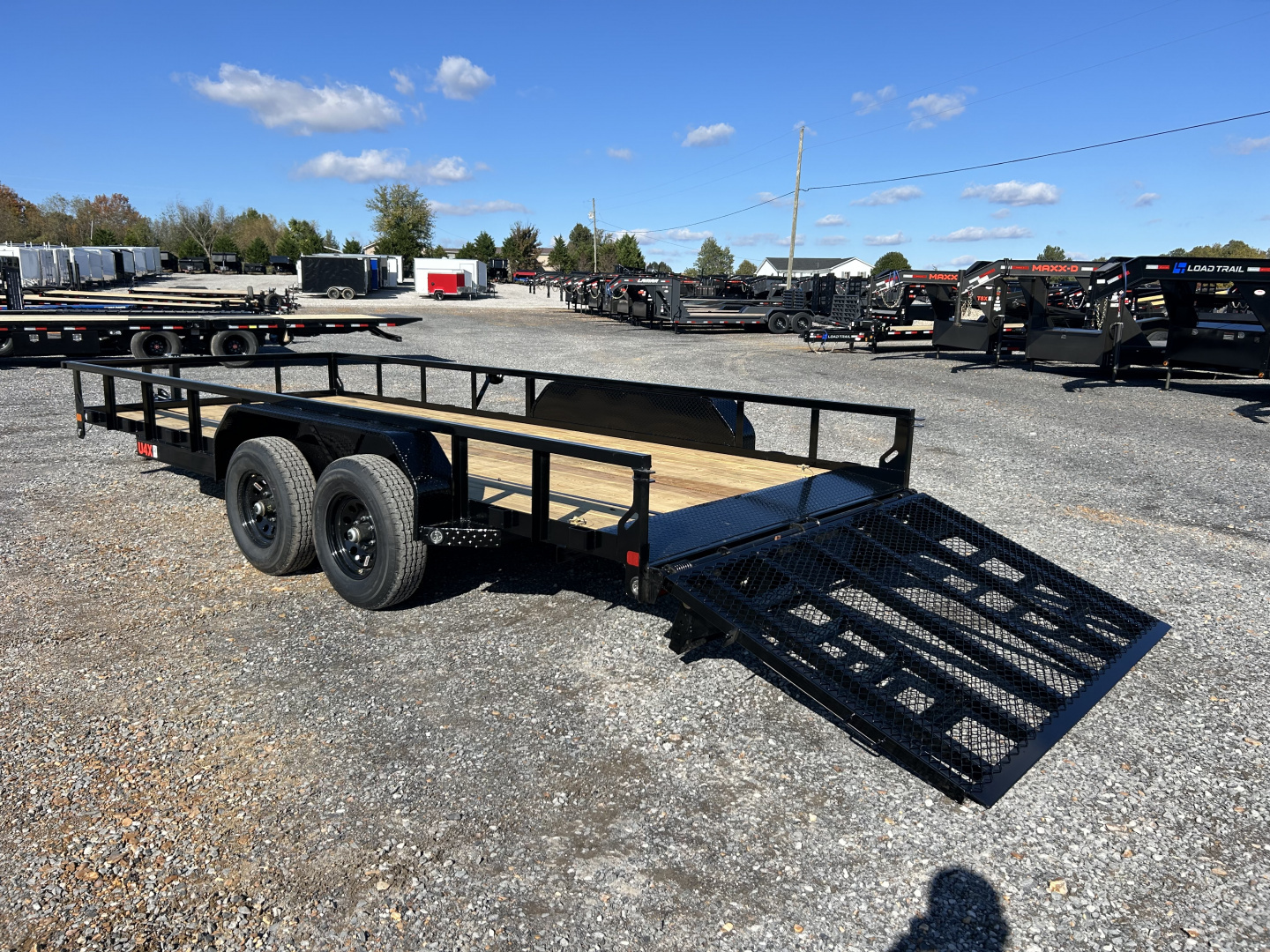 New 2026 MAXXD 83" X 18' 10K Utility Trailer