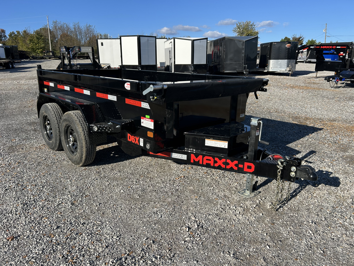 New 2026 MAXXD 60"x10' 10k Dump Trailer