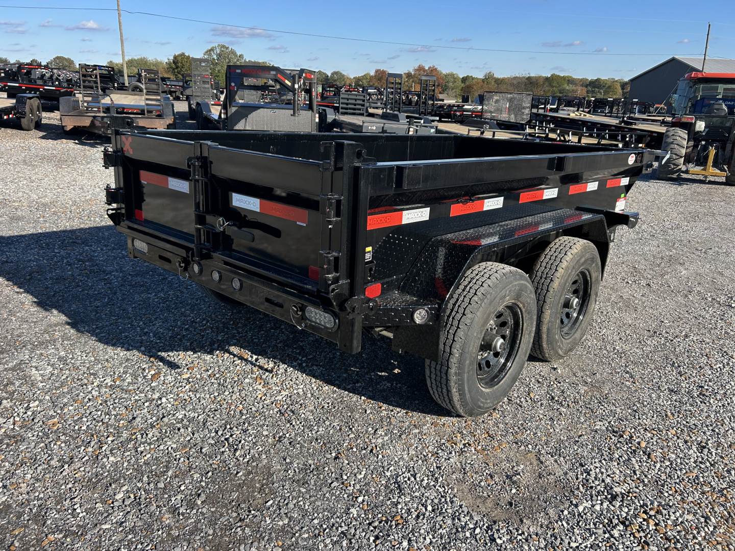 New 2026 MAXXD 60"x10' 10k Dump Trailer