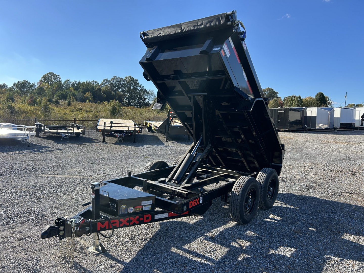 New 2026 MAXXD 60"x10' 10k Dump Trailer