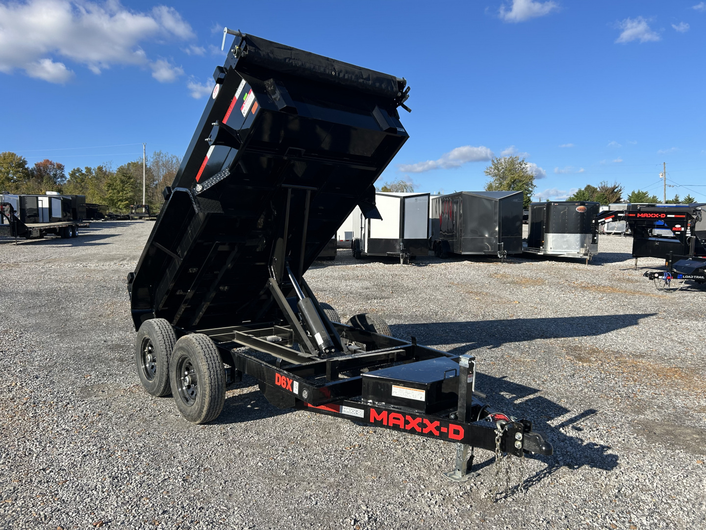 New 2026 MAXXD 60"x10' 10k Dump Trailer