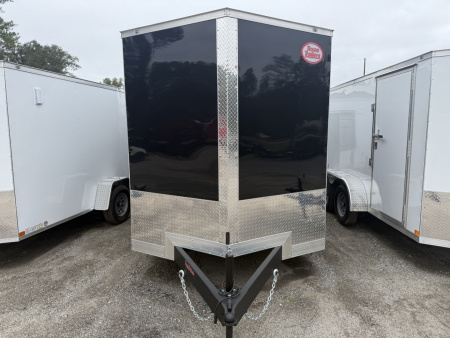 New TX7X12SA TEXAS TRAILERS 7' X 12' CARGO / ENCLOSED TRAILER W/ 7' INTERIOR HEIGHT, REAR RAMP DOOR & SIDE DOOR
