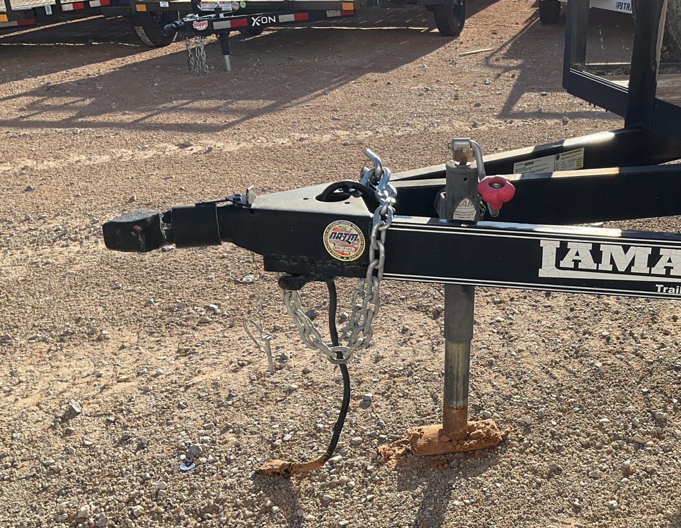 Used 2017 Lamar Trailers 72"x12' Tandem Axle Utility