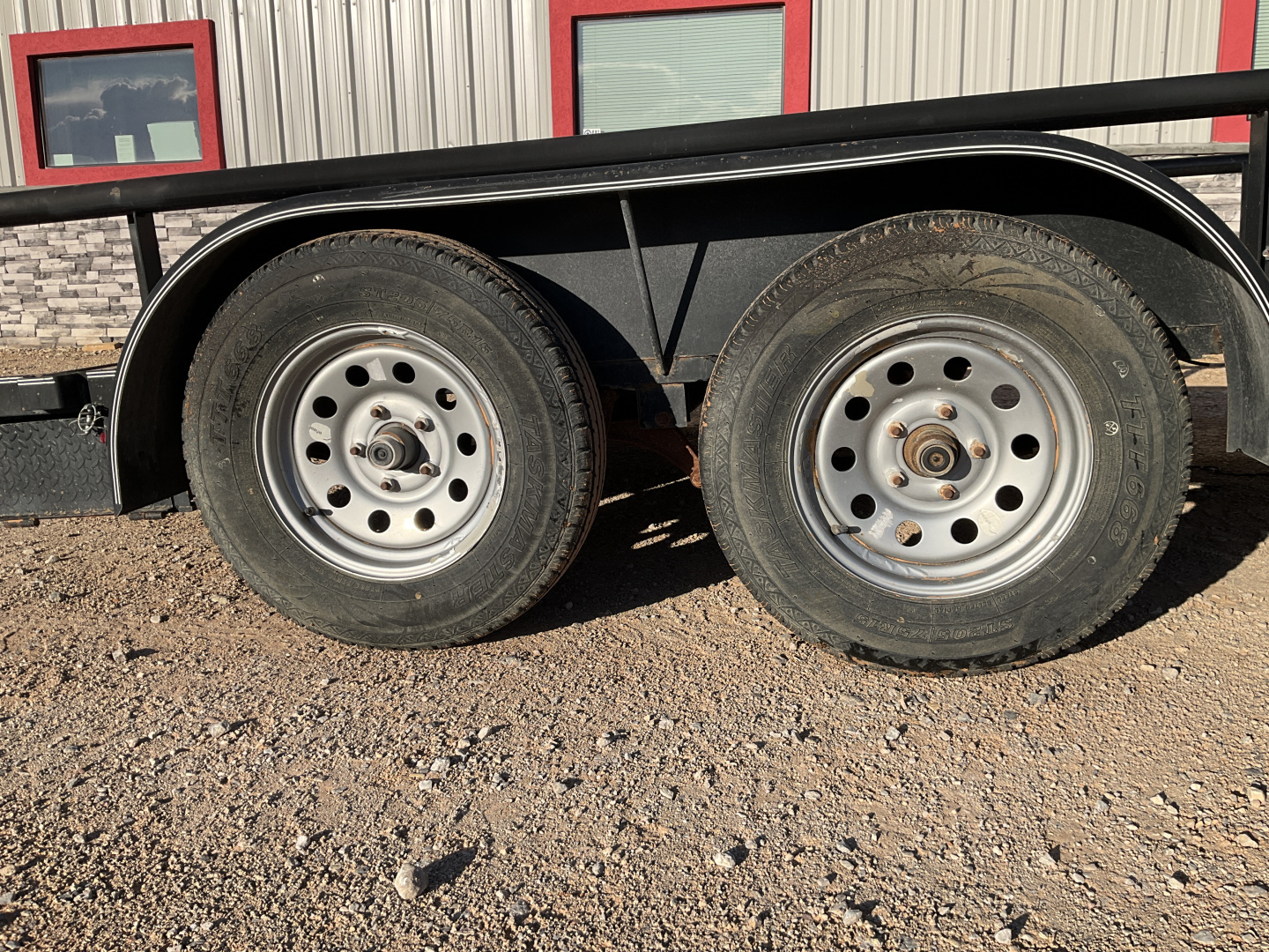 Used 2017 Lamar Trailers 72"x12' Tandem Axle Utility