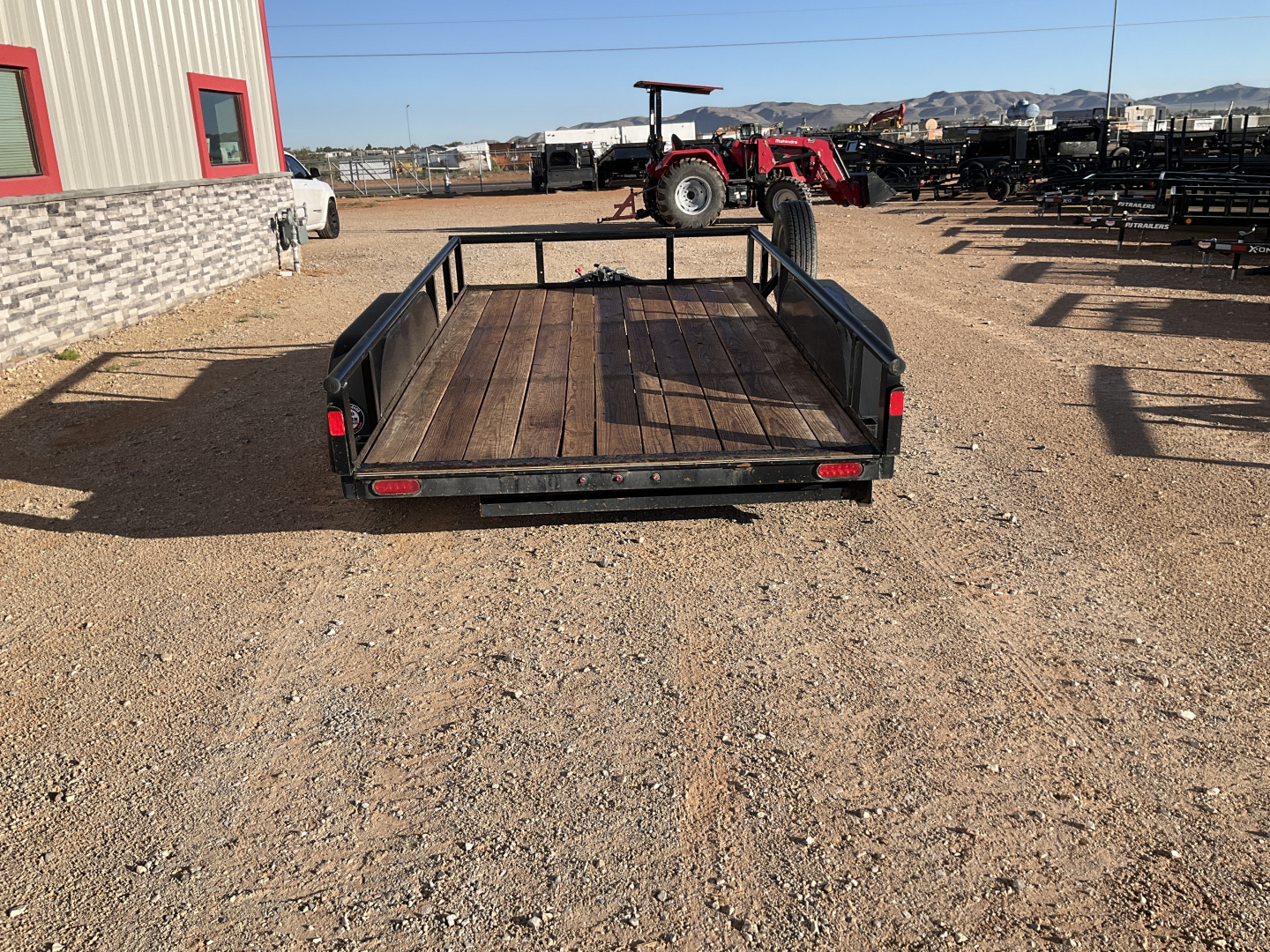 Used 2017 Lamar Trailers 72"x12' Tandem Axle Utility
