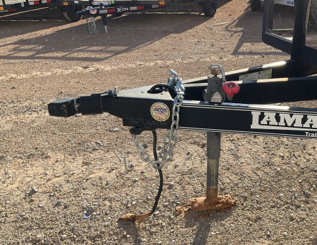 Used 2017 Lamar Trailers 72"x12' Tandem Axle Utility