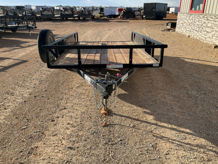 Used 2017 Lamar Trailers 72"x12' Tandem Axle Utility