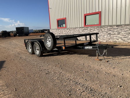 Used 2017 Lamar Trailers 72 x12' Tandem Axle Utility