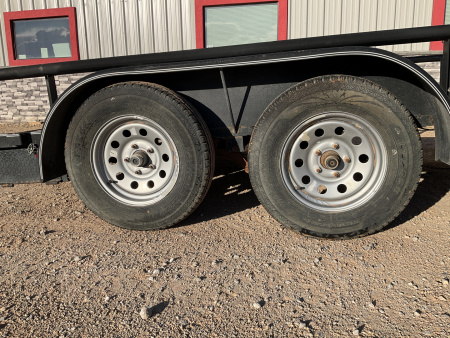 Used 2017 Lamar Trailers 72"x12' Tandem Axle Utility