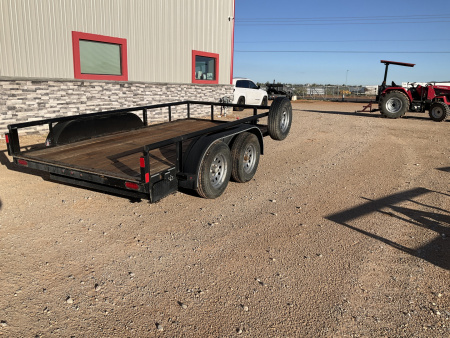 Used 2017 Lamar Trailers 72"x12' Tandem Axle Utility
