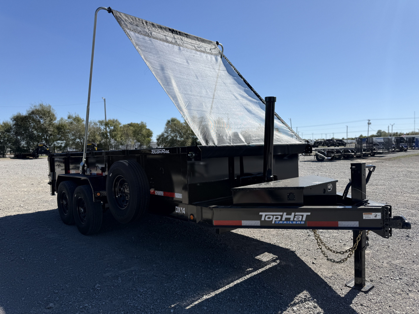 New Top Hat Trailers DX14-16x83 Telescopic Lift Dump Dump Trailer