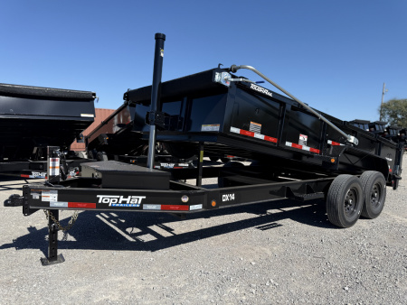 New Top Hat Trailers DX14-16x83 Telescopic Lift Dump Dump Trailer