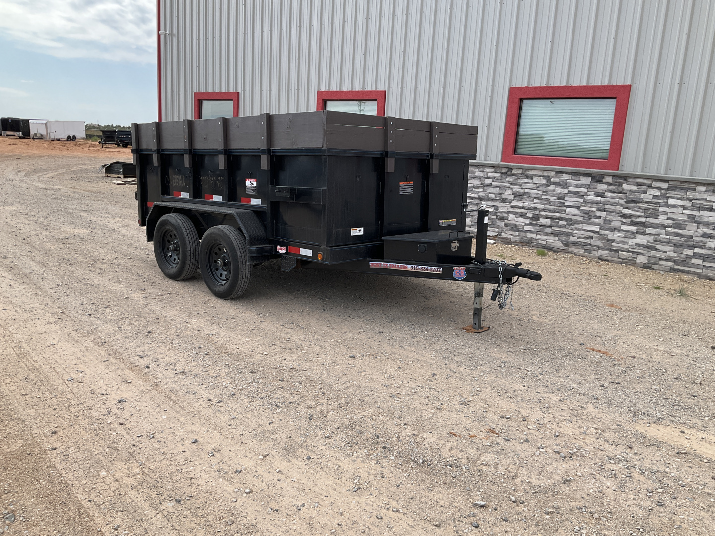 Used 2025 Chuy's 72"x10' Dump w/ 36" Sides