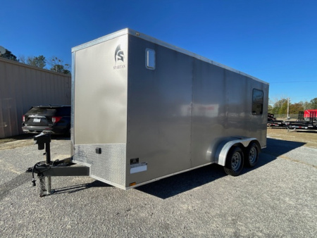 Used 2023 Spartan Cargo 7X16TA Cargo / Enclosed Trailer