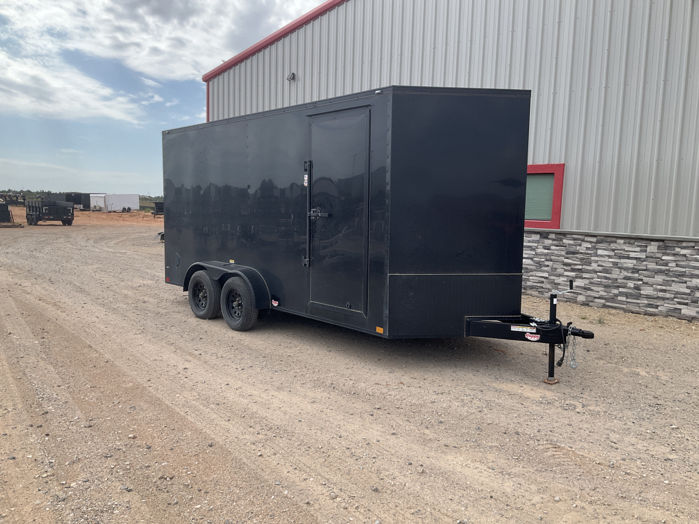 Used 2025 Stallion 7'x18' Enclosed Cargo Trailer