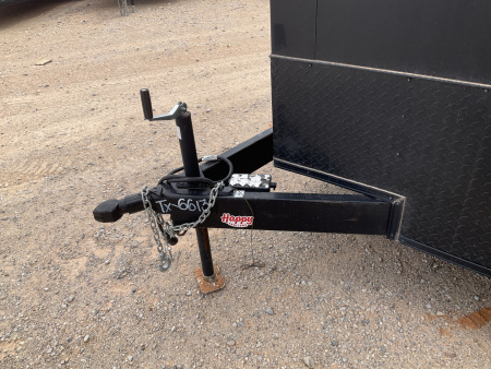 Used 2025 Stallion 7'x18' Enclosed Cargo Trailer