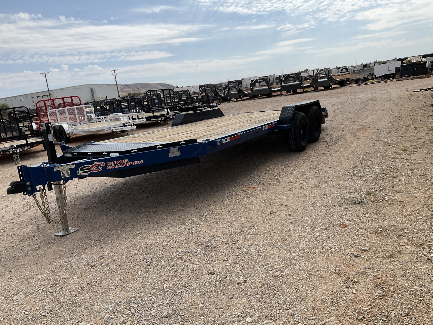 Used 2024 Super Champion 83"x18' Car hauler