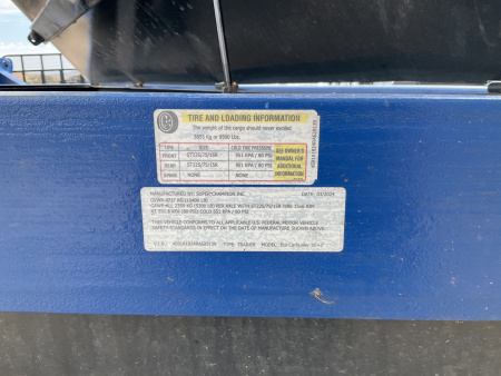 Used 2024 Super Champion 83"x18' Car hauler